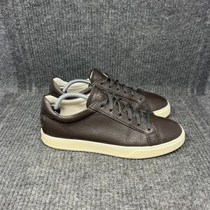 TOD’s Sneaker Brown Leather Low Top Casual Shoes Mens Size 10.5 US $725
